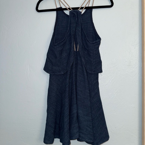 Free People “Blue Sapphire” flyaway dress XS extra small - Picture 9 of 13